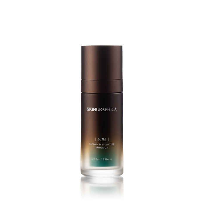 LUME, tattoo restoration emulsion