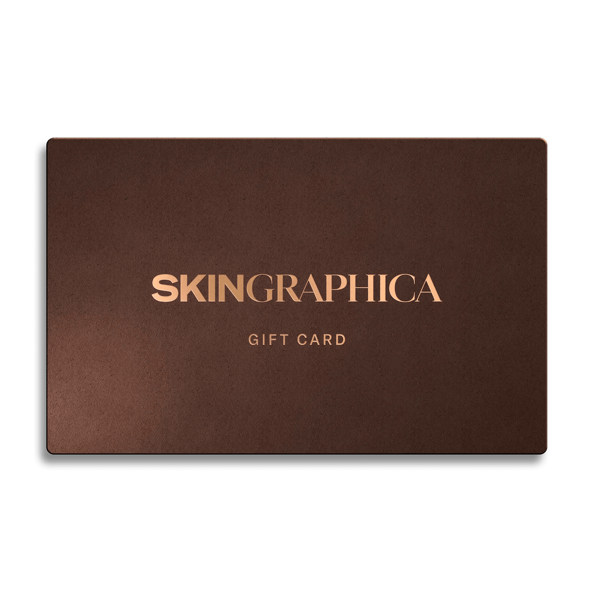 SKINGRAPHICA gift card, light view